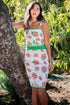 Floral Knit Skirt Set